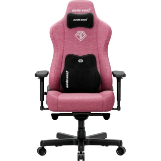 Fotel Anda Seat Kaiser 3E XL Pink Materiałowy