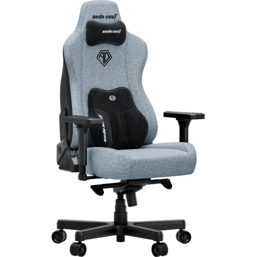 Fotel Anda Seat Kaiser 3E XL Gray Blue Materiałowy