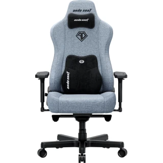 Fotel Anda Seat Kaiser 3E XL Gray Blue Materiałowy