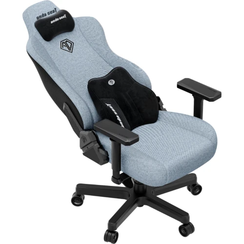 Fotel Anda Seat Kaiser 3E XL Gray Blue Materiałowy