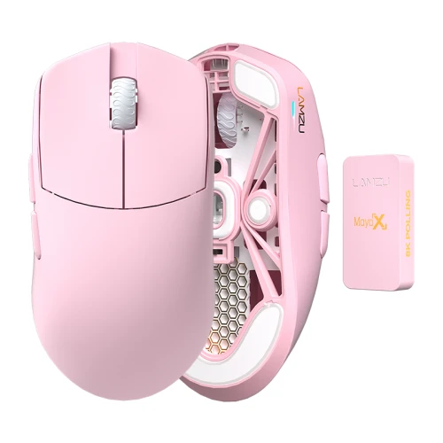 Mysz Lamzu Maya X 8K Wireless Light Pink