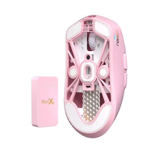 Mysz Lamzu Maya X 8K Wireless Light Pink