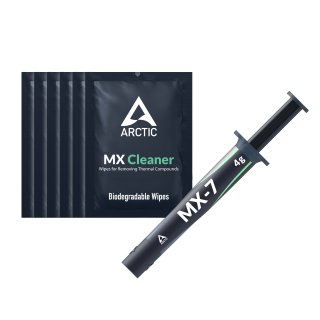 Pasta termoprzewodząca Arctic MX-7 - 4g + 6szt MX Cleaner