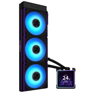 Chłodzenie wodne AiO Lian Li HydroShift II LCD-S 360CL 360 RGB Black