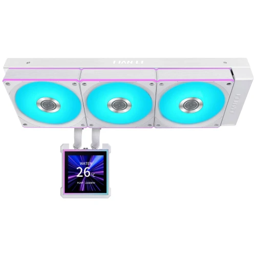 Chłodzenie wodne AiO Lian Li HydroShift II LCD-S 360CL 360 RGB White