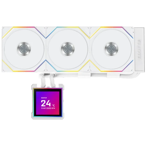 Chłodzenie wodne AiO Lian Li HydroShift II LCD-S 360TL 360 RGB White