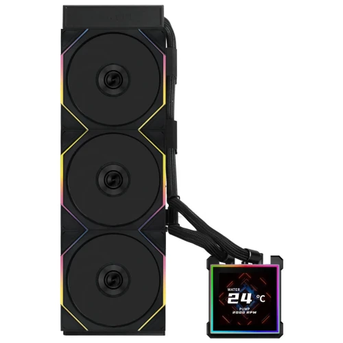 Chłodzenie wodne AiO Lian Li HydroShift II LCD-S 360TL 360 RGB Black