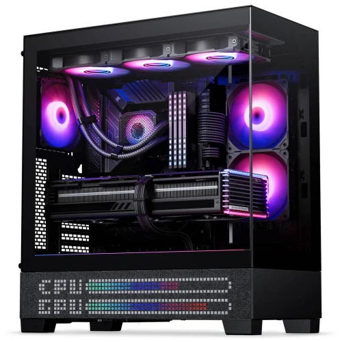 Obudowa Phanteks XT View D-RGB Matrix LED Tempered Glass Black
