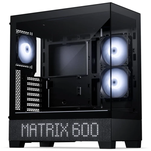 Obudowa Phanteks XT View D-RGB Matrix LED Tempered Glass Black