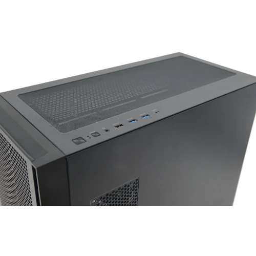 Obudowa ZENPC Apex TG Black 4x Fander P12 PWM PST ARGB