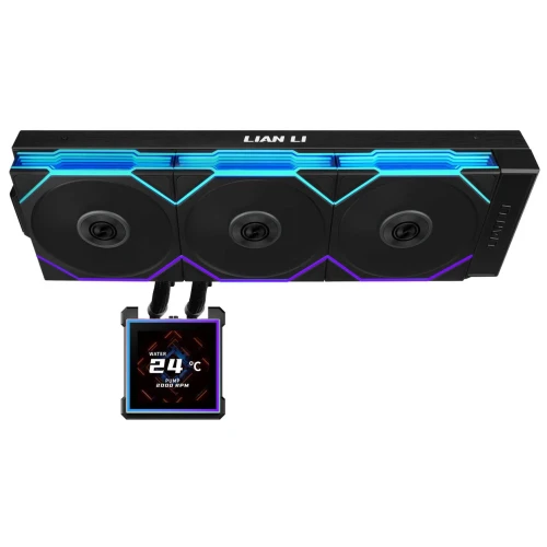 Chłodzenie wodne AiO Lian Li HydroShift II LCD-S 360TL 360 RGB Black