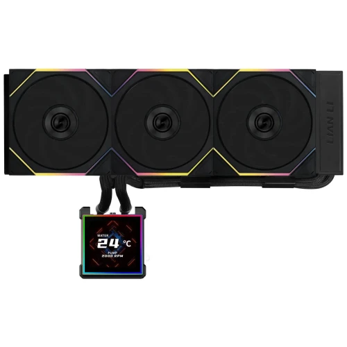 Chłodzenie wodne AiO Lian Li HydroShift II LCD-S 360TL 360 RGB Black