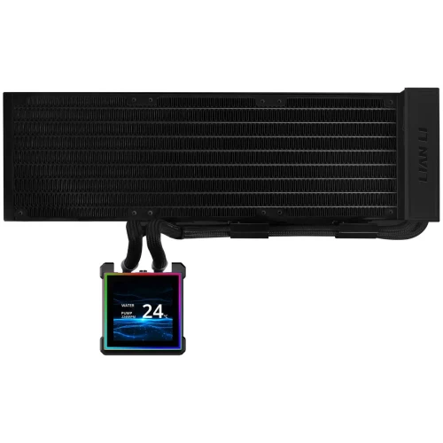 Chłodzenie wodne AiO Lian Li HydroShift II LCD-S 360N 360 Fanless Black