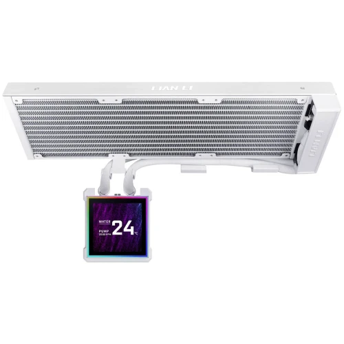 Chłodzenie wodne AiO Lian Li HydroShift II LCD-S 360N 360 Fanless White
