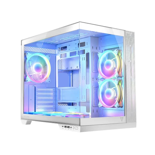Obudowa Modecom Volcano Panorama APEX ARGB 5F Midi White