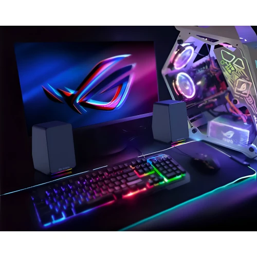 Głośniki MOZOS MINI-S4 RGB 2.0 Black