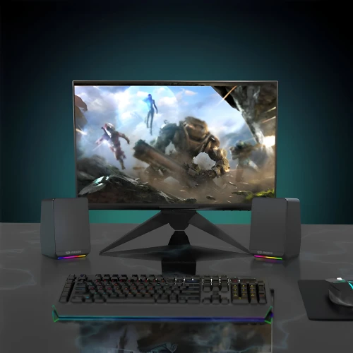 Głośniki MOZOS MINI-S4 RGB 2.0 Black