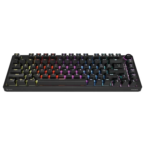 Klawiatura Savio Phenix RGB Wireless Gateron Yellow Pro