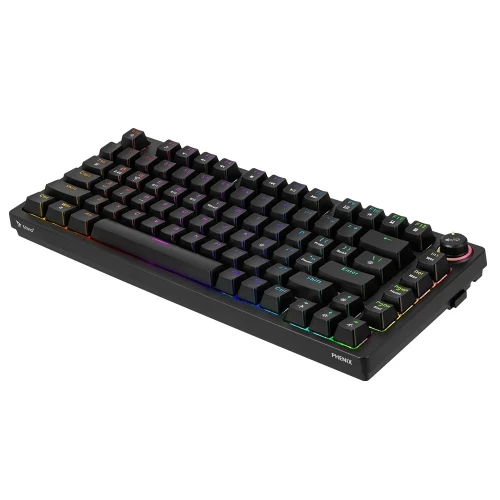Klawiatura Savio Phenix RGB Wireless Gateron Yellow Pro