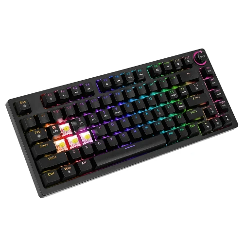 Klawiatura Savio Phenix RGB Wireless Gateron Yellow Pro