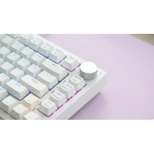 Klawiatura Savio Astral RGB White Outemu Jade White