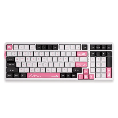 Klawiatura mechaniczna VGN V98 PRO-V3 Wireless RGB Pink
