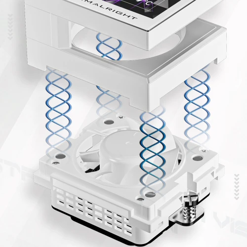 Chłodzenie wodne AiO Thermalright Stream Vision 360 White