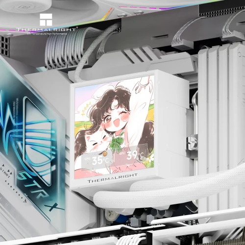 Chłodzenie wodne AiO Thermalright Peerless Vision 240 Argb White