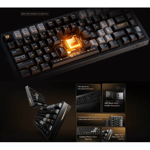Klawiatura magnetyczna VGN FLASH 75 EXTREME RGB
