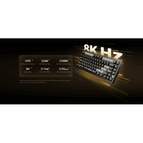 Klawiatura magnetyczna VGN FLASH 75 PRO RGB