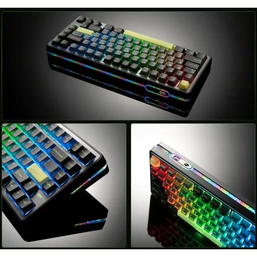 Klawiatura magnetyczna VGN NEON 75 HE+ RGB 8K Czarna