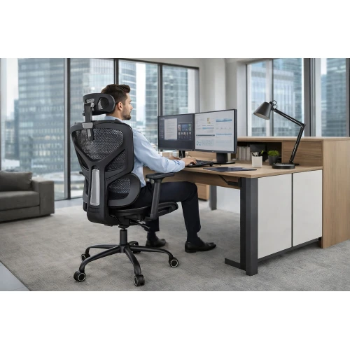 Ergonomiczny fotel biurowy MOZOS ERGO-V