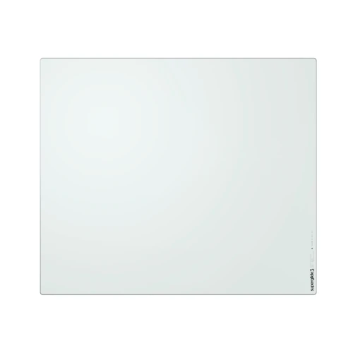 Podkładka Pulsar Superglide Glass V3 Type-S White XL - 490x420mm (szklana)