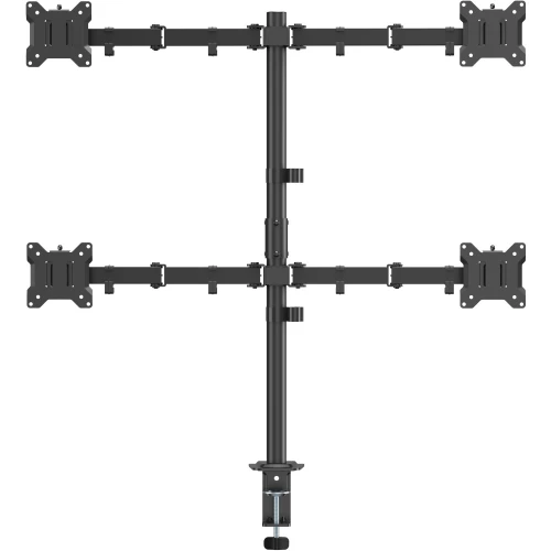 Uchwyt biurkowy do 4 monitorów 17″-32″ MOZOS MS04 VESA
