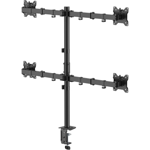 Uchwyt biurkowy do 4 monitorów 17″-32″ MOZOS MS04 VESA
