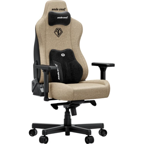 Fotel Anda Seat Kaiser 3E XL Dark Beige Materiałowy