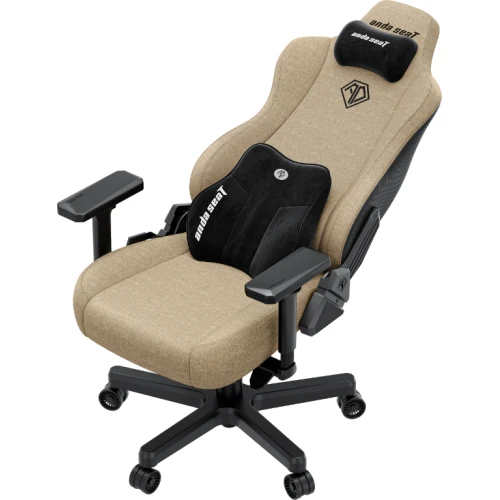 Fotel Anda Seat Kaiser 3E XL Dark Beige Materiałowy