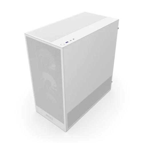 Obudowa NZXT H5 Flow (2024) RGB Tempered Glass White