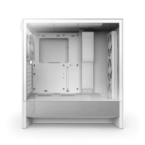 Obudowa NZXT H5 Flow (2024) RGB Tempered Glass White
