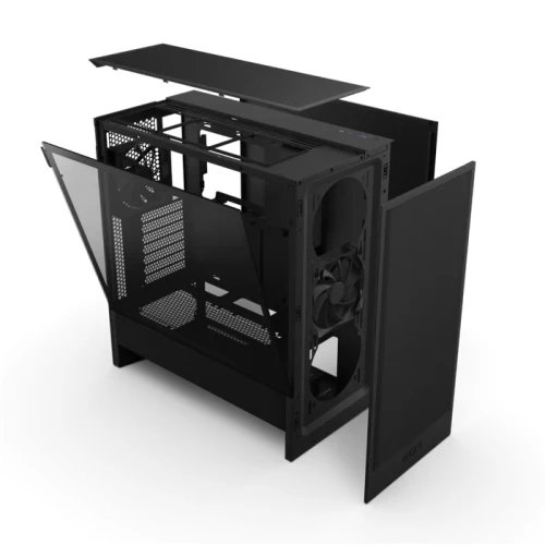 Obudowa NZXT H5 Flow (2024) Tempered Glass Black