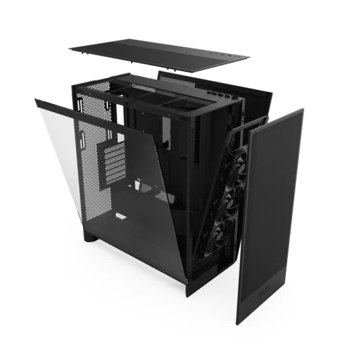 Obudowa NZXT H7 Flow (2024) Tempered Glass Black