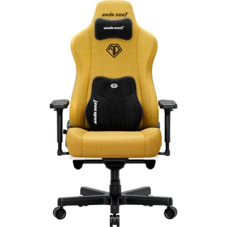 Fotel Anda Seat Kaiser 3E XL Bright Yellow Materiałowy