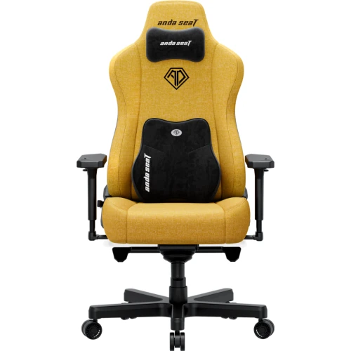 Fotel Anda Seat Kaiser 3E XL Bright Yellow Materiałowy