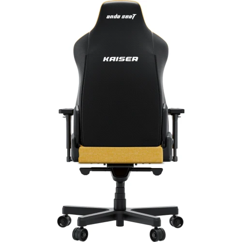 Fotel Anda Seat Kaiser 3E XL Bright Yellow Materiałowy