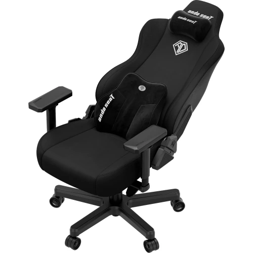 Fotel Anda Seat Kaiser 3E XL Black Materiałowy