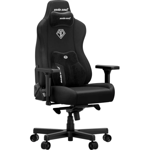 Fotel Anda Seat Kaiser 3E XL Black Materiałowy