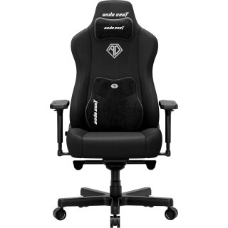 Fotel Anda Seat Kaiser 3E XL Black Materiałowy