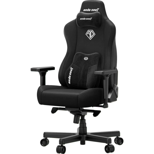 Fotel Anda Seat Kaiser 3E XL Black Materiałowy
