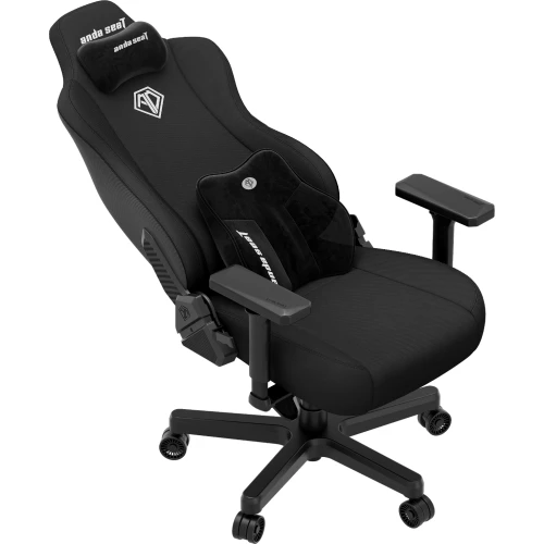 Fotel Anda Seat Kaiser 3E XL Black Materiałowy