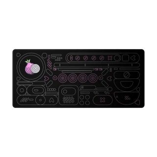 Podkładka Dark Project Onionite Dark Pattern XL - 900x400mm